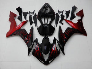 NT Europe Aftermarket Injection ABS Plastic Fairing Fit for Yamaha YZF R1 2004-2006 Red Black N006