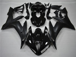 NT Europe Aftermarket Injection ABS Plastic Fairing Fit for Yamaha YZF R1 2004-2006 Glossy Matte Black N008