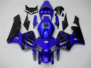 NT Europe Aftermarket Injection ABS Plastic Fairing Kit Fit for Honda 2005 2006 CBR600RR CBR 600 RR Blue Black N012