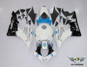 NT Europe Konica Injection ABS Plastic Fairing Fit for Honda 2007 2008 CBR600RR CBR 600 RR White Blue Black N007