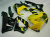 NT Europe Injection Fairing Yellow Black Set Fit for ABS Honda CBR929RR 2000-2001 u025