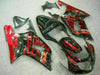 NT Europe Injection  Red Black Fairing Fit for Suzuki 2001-2003 GSXR 600 750 r034