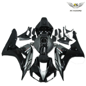 NT Europe Injection Grey Black Plastic Fairing Fit for Honda Fireblade 2006 2007 CBR1000RR CBR 1000 RR u014