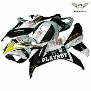 NT Europe Playboy Injection White Black Mold ABS Fairing Fit for Honda Fireblade 2006 2007 CBR1000RR CBR 1000 RR u034