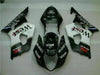 NT Europe Injection New White Black Set Fairing Fit for Suzuki 2003-2004 GSXR 1000 p037