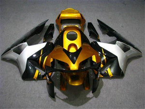 NT Europe Injection Gold ABS Plastic Fairing Fit for Honda CBR600RR CBR 600 RR 2003 2004 s050