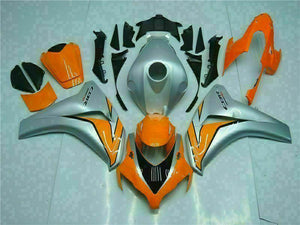 NT Europe Injection Orange Silver Fairing Kit Fit for Honda Fireblade 2008 2009 2010 2011 CBR1000RR CBR 1000 RR u077