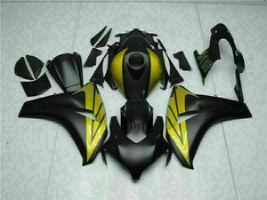 NT Europe Injection Black Gold Plastic Fairing Fit for Honda Fireblade 2008 2009 2010 2011 CBR1000RR CBR 1000 RR u042