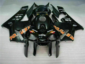 NT Europe Repsol Injection Black Set Fairing Fit for Honda 2005 2006 CBR600RR CBR 600 RR Plastic t033