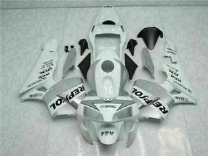 NT Europe Repsol Injection Mold White Silver Fairing Fit for Honda 2003 2004 CBR600RR CBR 600 RR u082