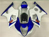 NT Europe Injection Mold White Blue ABS Fairing Fit for Suzuki 2003-2004 GSXR 1000 o013