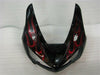 NT Europe Red Black Flames Fairing Fit for Kawasaki 2005 2006 636 ZX6R Injection Molding e09A