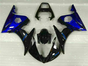 NT Europe Injection Set Blue Black Fairing Fit for Yamaha YZF 2003-2005 R6 & 06-09 R6S g049