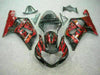 NT Europe Injection  Red Black Fairing Fit for Suzuki 2001-2003 GSXR 600 750 n034