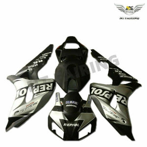 NT Europe Repsol Injection Molded Silver Black Fairing Fit for Honda Fireblade 2006 2007 CBR1000RR CBR 1000 RR u092