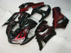 NT Europe Red Black Flames Fairing Fit for Kawasaki 2005 2006 636 ZX6R Injection Molding e09A