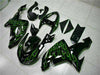 NT Europe Fit for Kawasaki Ninja 2006-2007 ZX10R Green Flame Injection Fairing t009