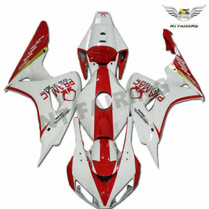 NT Europe Injection Red White Mold ABS Fairing Fit for Honda Fireblade 2006 2007 CBR1000RR CBR 1000 RR u043