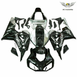 NT Europe Sevenstar Injection Silver Black Plastic Fairing Fit for Honda Fireblade 2006 2007 CBR1000RR CBR 1000 RR u017