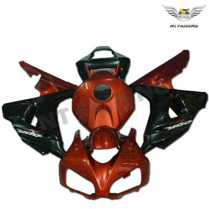 NT Europe Injection Brown Black Plastic Fairing Fit for Honda Fireblade 2006 2007 CBR1000RR CBR 1000 RR u026