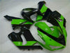 NT Europe Complete Green Black ABS New Fairing Fit for Kawasaki 2005 2006 ZX6R 636 Body e07A