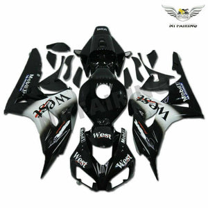 NT Europe West Injection Black Molding ABS Fairing Fit for Honda Fireblade 2006 2007 CBR1000RR CBR 1000 RR u048