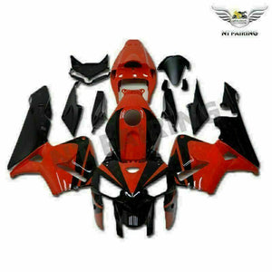 NT Europe Injection Mold Red Black Fairing Fit for Honda 2005 2006 CBR600RR CBR 600 RR u096