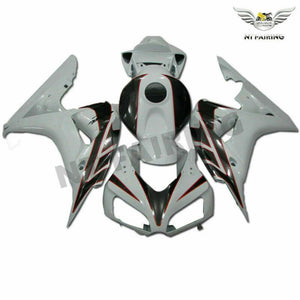 NT Europe Injection White Bodywork Fairing Kit Fit for Honda Fireblade 2006 2007 CBR1000RR CBR 1000 RR u055