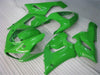 NT Europe Complete Green ABS Plastics Fairing Fit for Kawasaki 2005 2006 ZX6R 636 New Set e06A