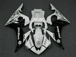 NT Europe Injection Set White Fairing Fit for Yamaha YZF 2003-2005 R6 & 06-09 R6S g047