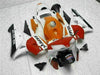 NT Europe Repsol Injection Orange White Plastic Fairing Fit for Honda 2003 2004 CBR600RR CBR 600 RR u075