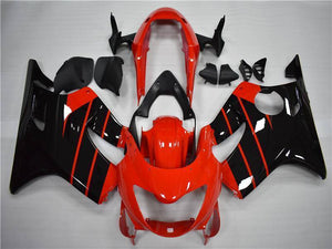 NT Europe Aftermarket Injection ABS Plastic Fairing Fit for Honda CBR600 F4 1999-2000 Red Black N036