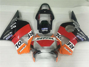 NT Europe Aftermarket Injection ABS Plastic Fairing Fit for Honda CBR954RR 2002-2003 Orange Red Black N032