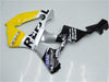 NT Europe Aftermarket Injection ABS Plastic Fairing Fit for Honda CBR929RR 2000-2001 Yellow Silver Black N002