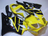 NT Europe Aftermarket Injection ABS Plastic Fairing Fit for Honda CBR600 F4i 2001-2003 Yellow Black N046