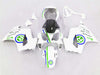 NT Europe ABS Injection White Green Fairing Fit for Honda 2002-2012 VFR800 u020