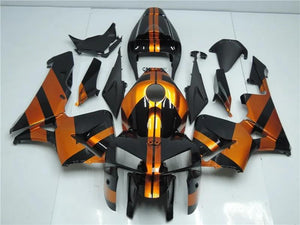 NT Europe Aftermarket Injection ABS Plastic Fairing Kit Fit for Honda 2005 2006 CBR600RR CBR 600 RR Orange Black N006