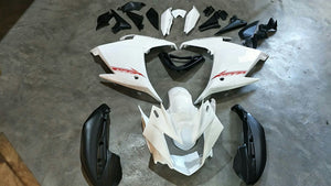 NT Europe Aftermarket Fairing Kit Fit for Yamaha FZ6R White Black