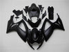 NT Europe Aftermarket Injection ABS Plastic Fairing Fit for Suzuki GSXR 600/750 2006-2007 Matte Black N002