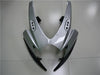 NT Europe Aftermarket Injection ABS Plastic Fairing Fit for Suzuki GSXR 600/750 2006-2007 Silver Gray