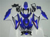 NT Europe Aftermarket Injection ABS Plastic Fairing Fit for Suzuki GSXR 600/750 2008-2010 Blue White N066