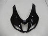 NT Europe Aftermarket Injection ABS Plastic Fairing Fit for Kawasaki ZX6R 636 2007-2008 Glossy Black N014