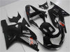 NT Europe Aftermarket Injection ABS Plastic Fairing Fit for Suzuki GSXR 600/750 2001-2003 Glossy Black N001