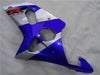 NT Europe Aftermarket Injection ABS Plastic Fairing Fit for Suzuki GSXR 1000 2000-2002 Blue White Black N003