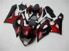 NT Europe Aftermarket Injection ABS Plastic Fairing Fit for Suzuki GSXR 1000 2005-2006 Black Red N005