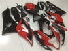 NT Europe Aftermarket Injection ABS Plastic Fairing Fit for Suzuki GSXR 1000 2005-2006 Red Black N008