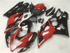 NT Europe Aftermarket Injection ABS Plastic Fairing Fit for Suzuki GSXR 1000 2005-2006 Red Black N008