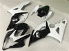 NT Europe Aftermarket Injection ABS Plastic Fairing Fit for Suzuki GSXR 1000 2005-2006 Black White N014