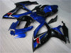 NT Europe Aftermarket Injection ABS Plastic Fairing Kit Fit for Suzuki GSXR 600/750 2006 2007 Blue Black N001