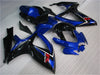 NT Europe Aftermarket Injection ABS Plastic Fairing Kit Fit for Suzuki GSXR 600/750 2006 2007 Blue Black N001